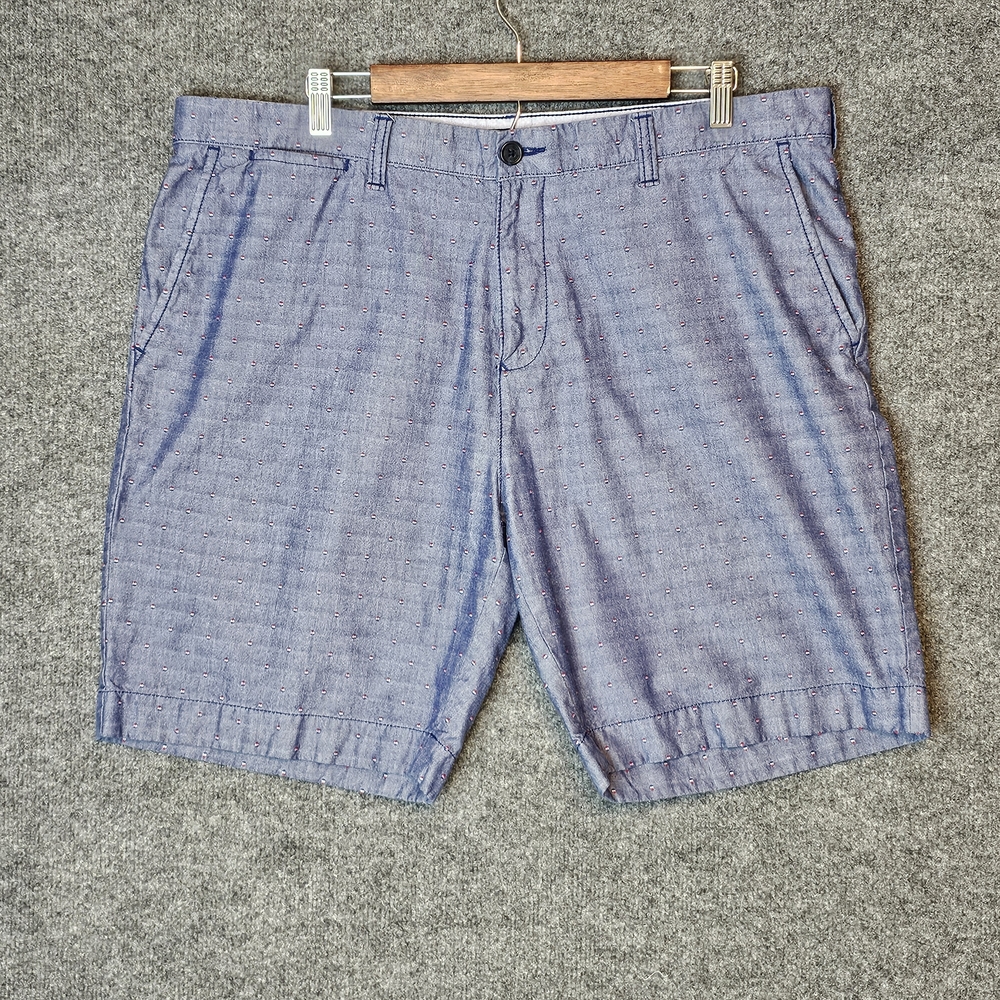 Y2K-Vibes- Tommy Hilfiger Blue Chino Shorts, W/ Red,Blue,white.‎